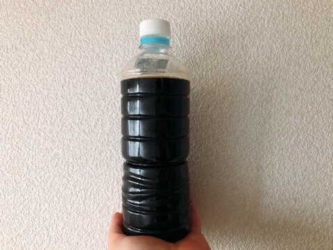 ペットボトル（550ml）1本分の低糖質めんつゆ